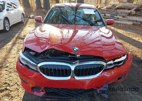 2022 BMW 330I z USA, uszkodzony, nr VIN 3MW5R1J09N8C71326